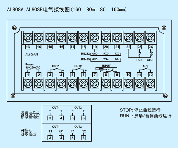 AL808 technical diagram
