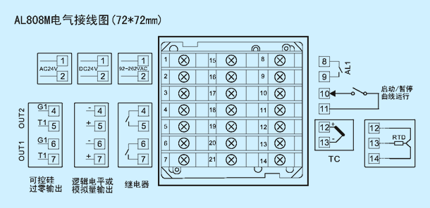 AL808 technical diagram