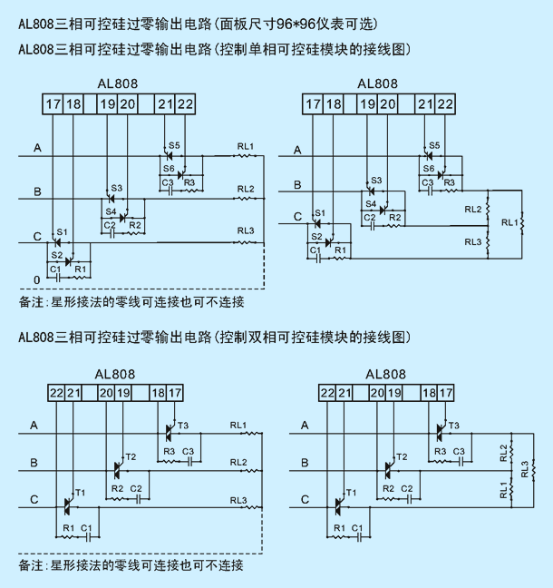 AL808 technical diagram