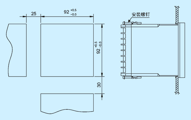 AL830 technical diagram